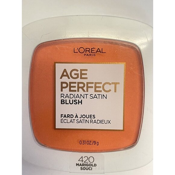 L'Oréal Other - L'Oreal Age Perfect Radiant Satin Blush #420 Marigold Sealed